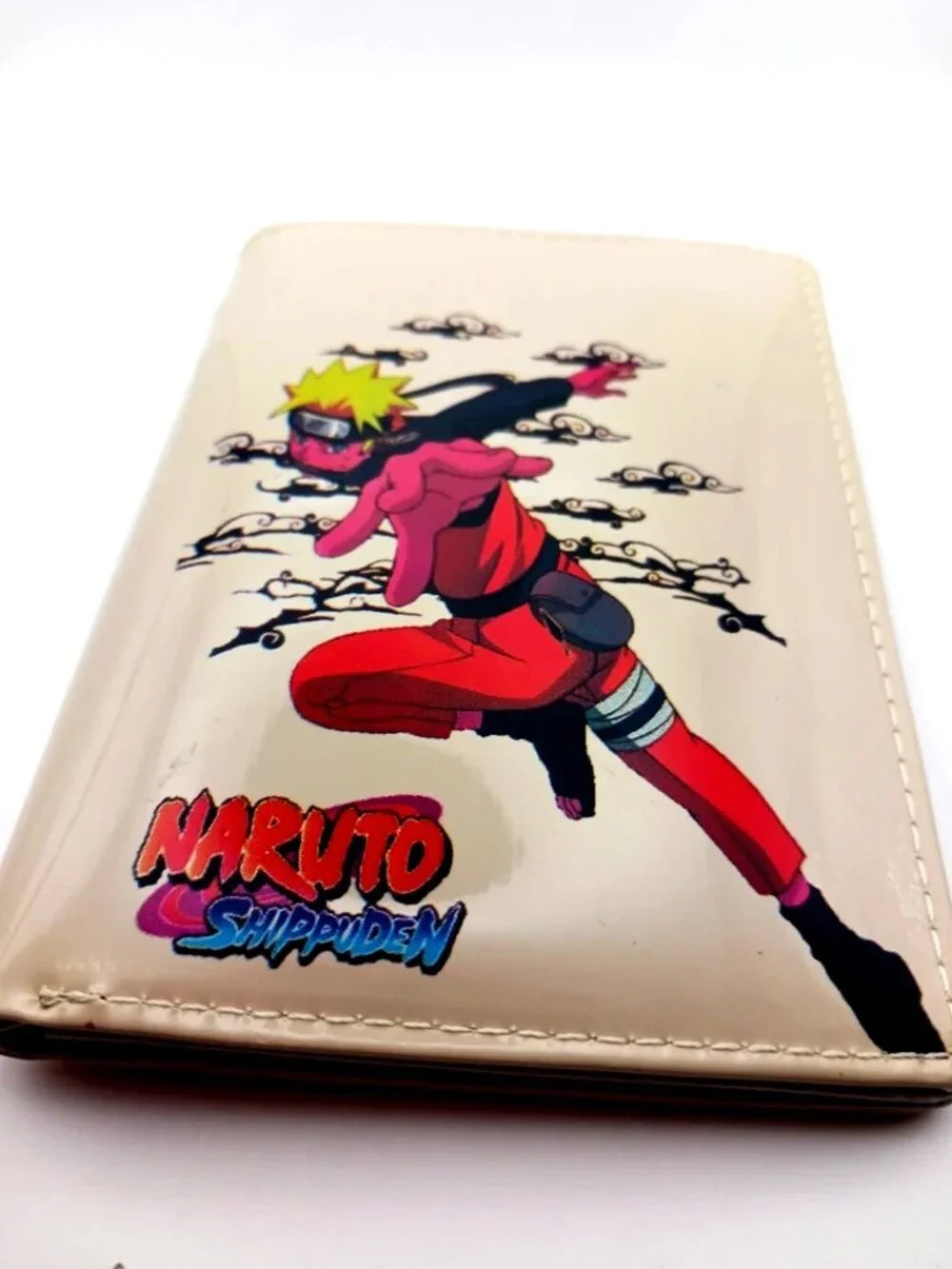 Naruto -Shippuden Bi Fold Faux Patent Leather Wallet -Unisex